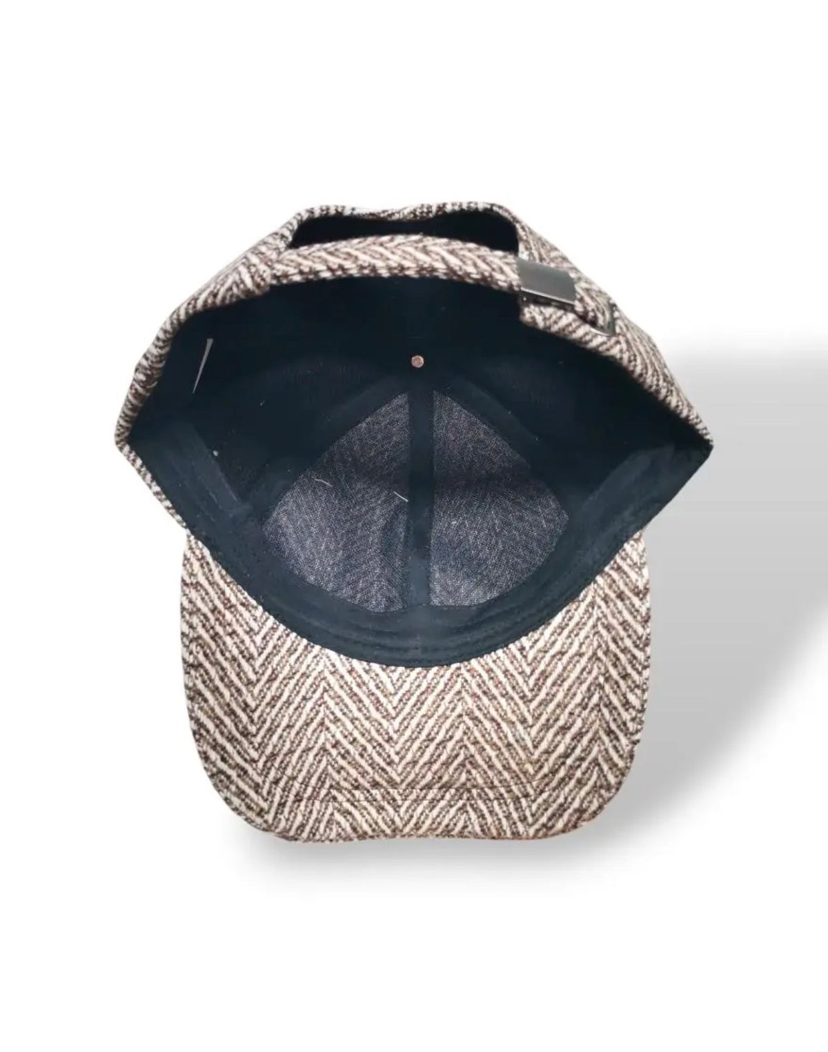 Casquette Tweed Écrue Choco