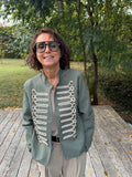 Veste colonel kaki