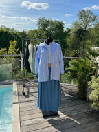 Chemise Rayée Étoiles