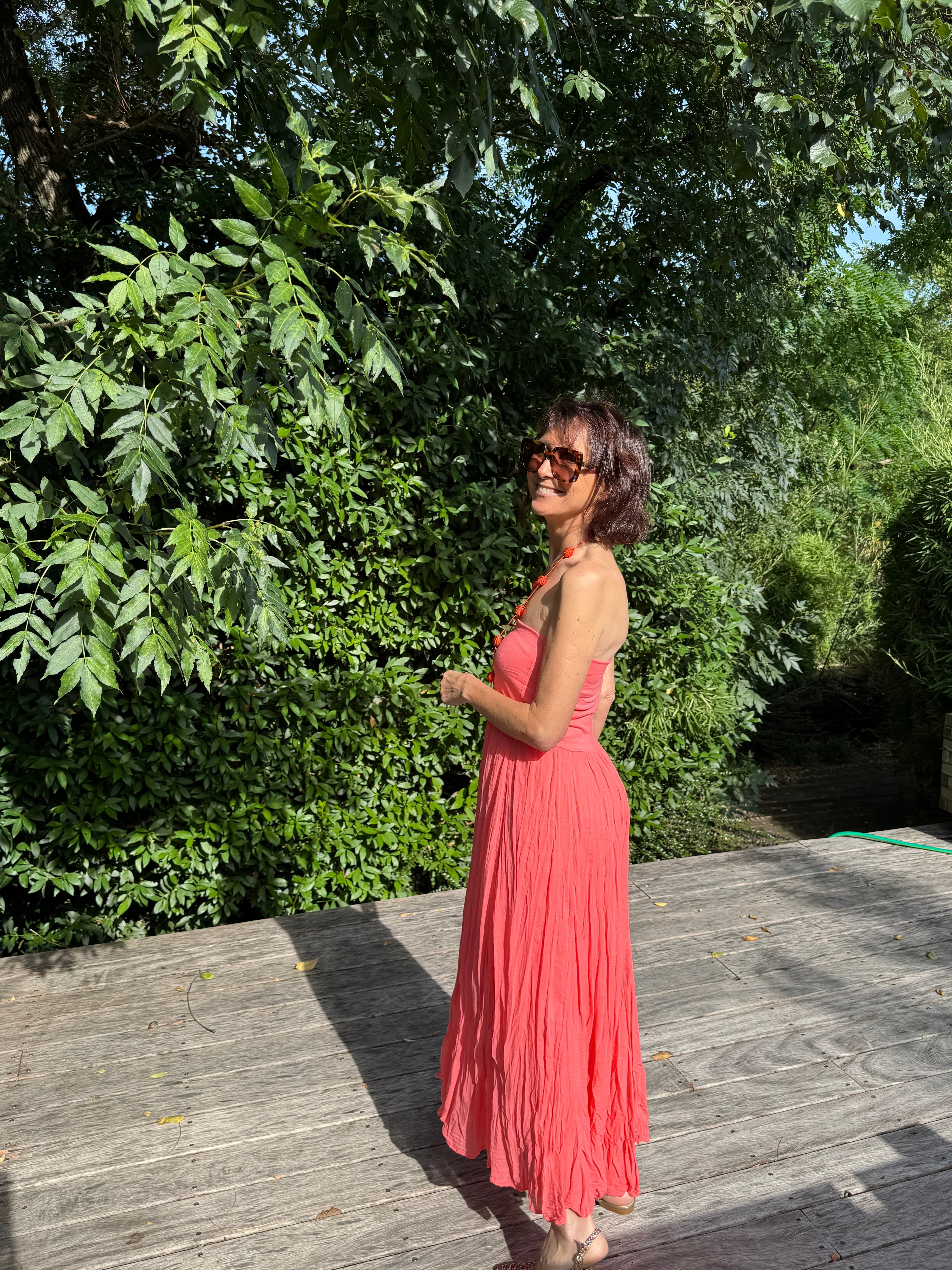 Jupe Robe Corail