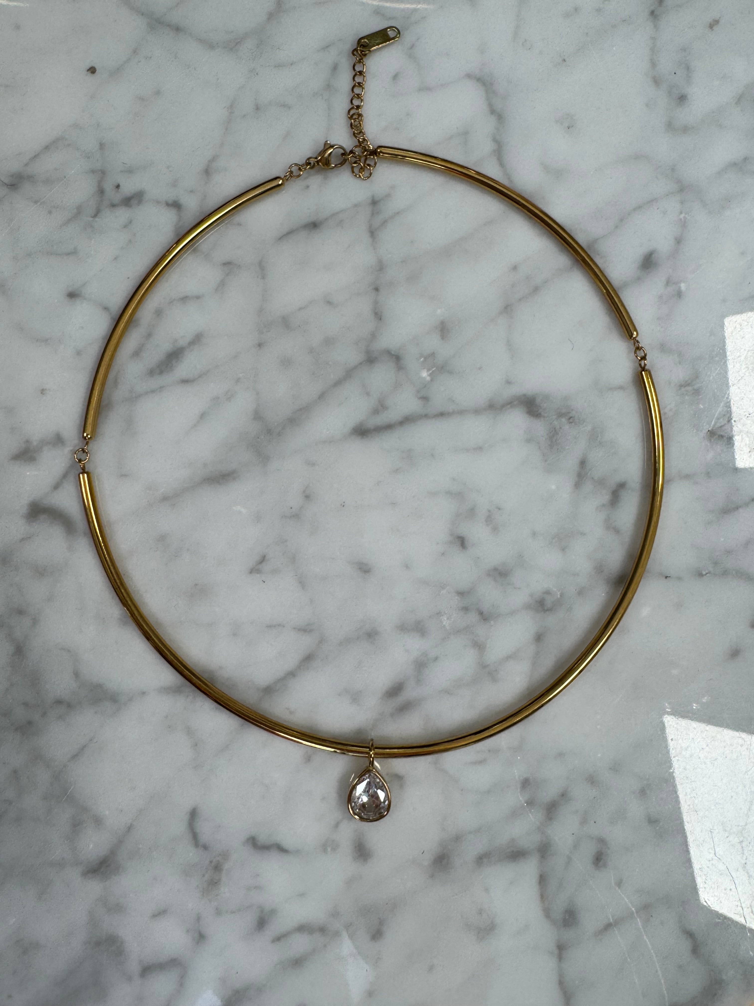 Collier Torque Goutte