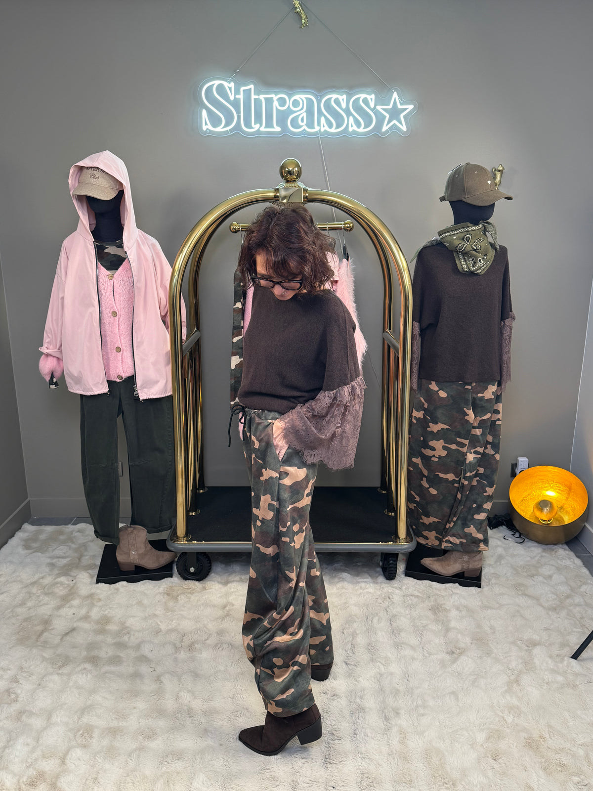 Pantalon bulle camouflage