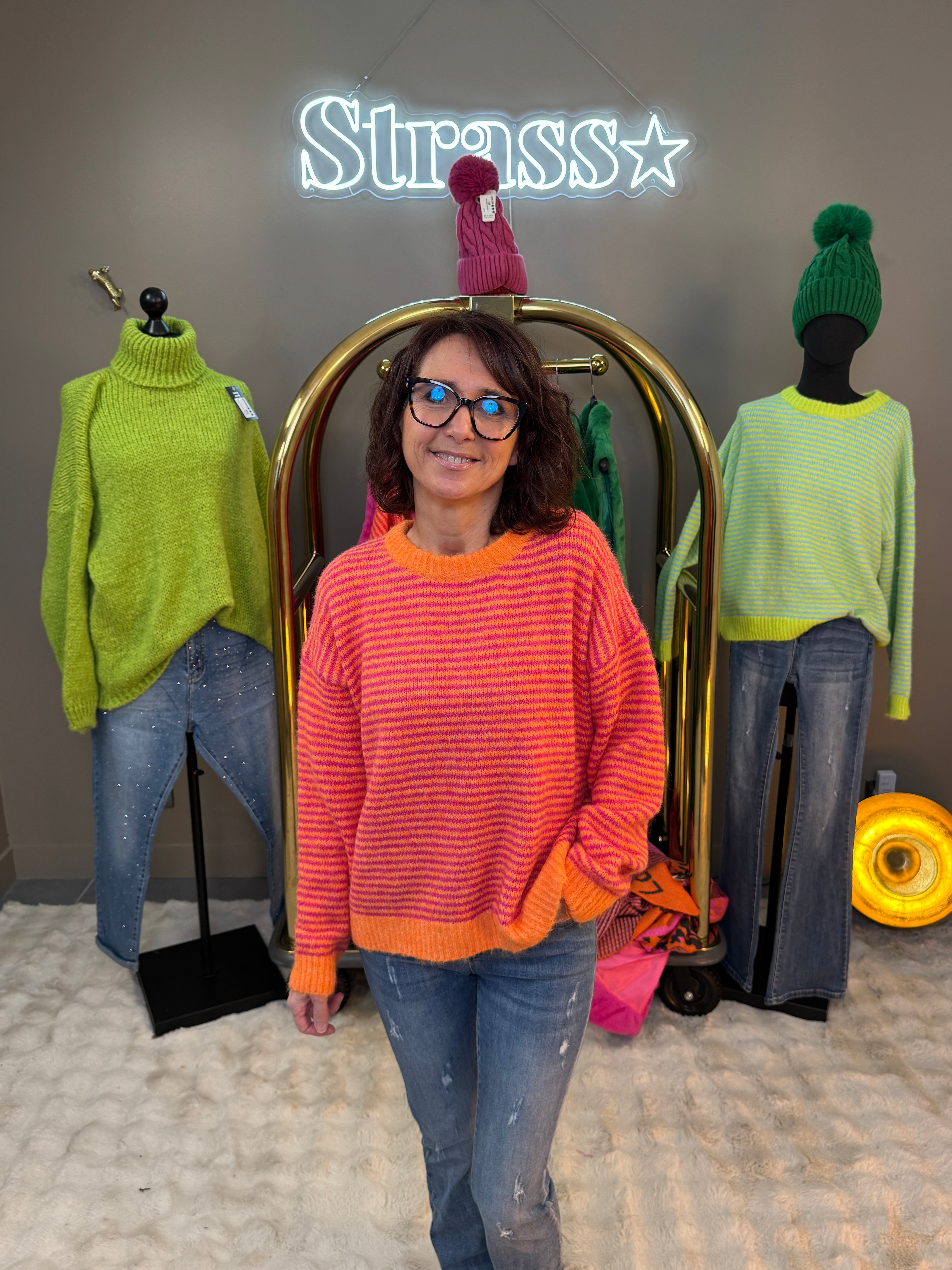 Pull Amandine Orange