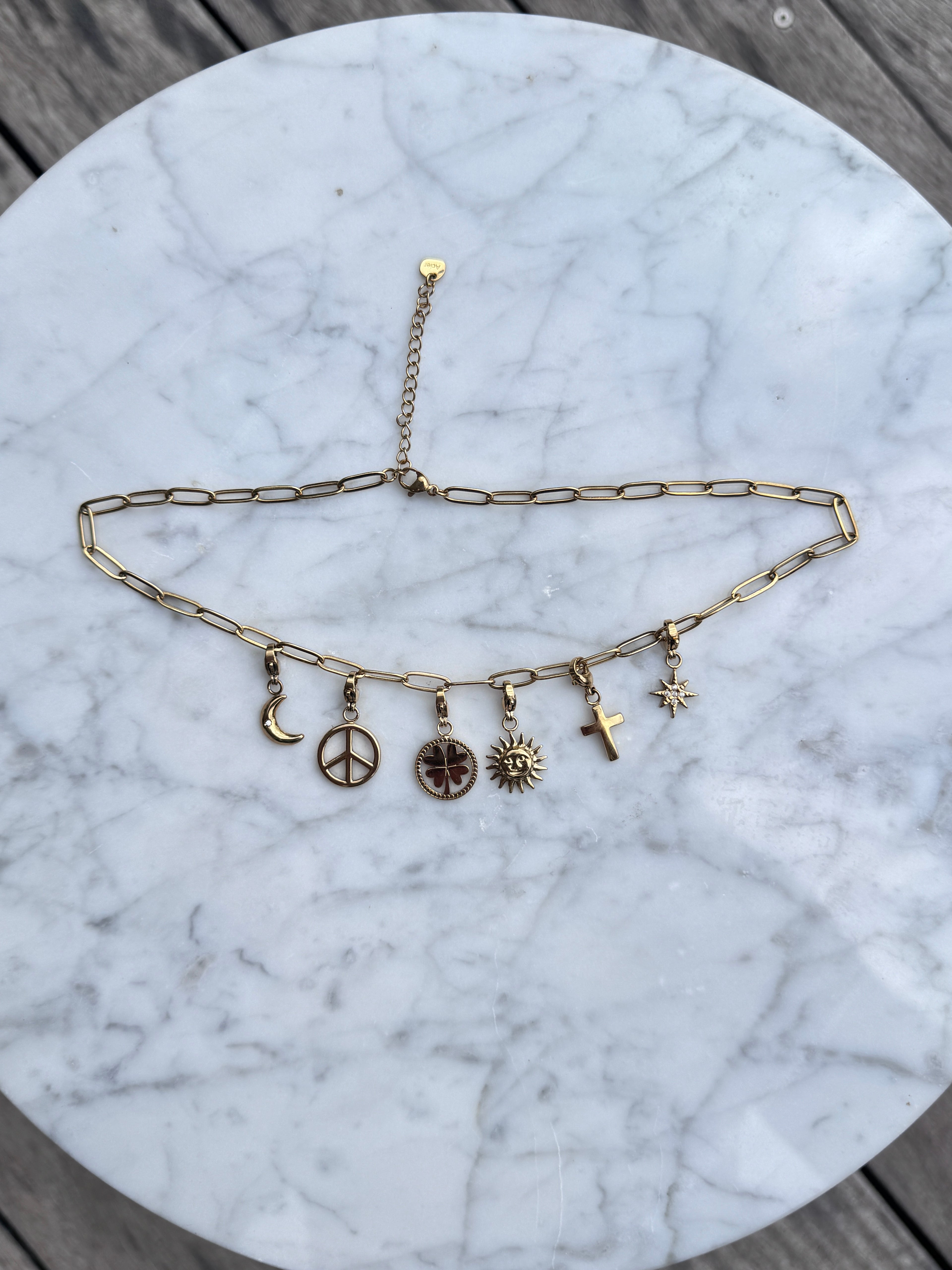 Collier Multi charms