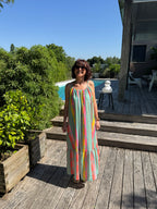 Robe Arbre du Voyageur Turquoise
