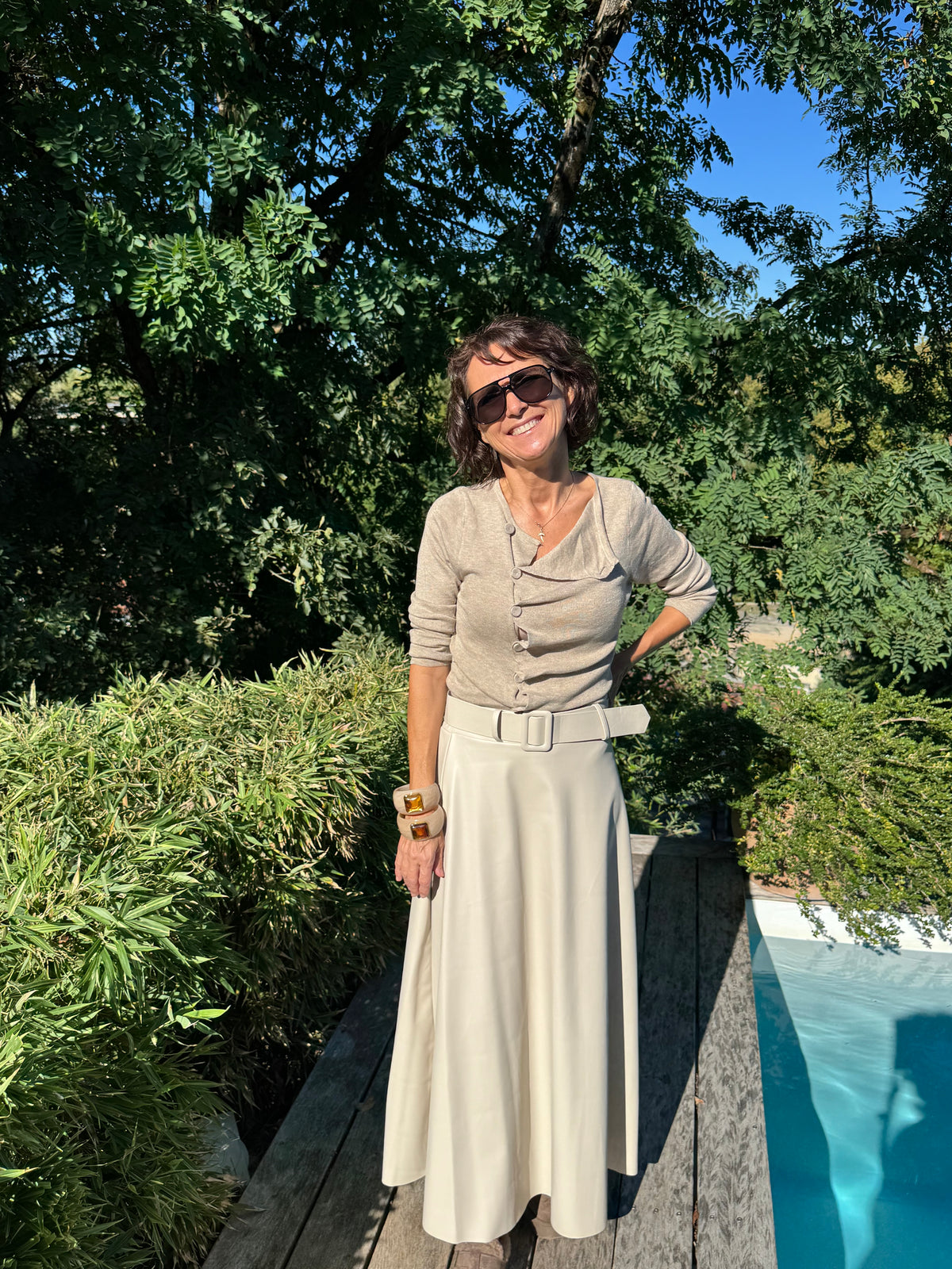 Jupe Cyrielle Beige