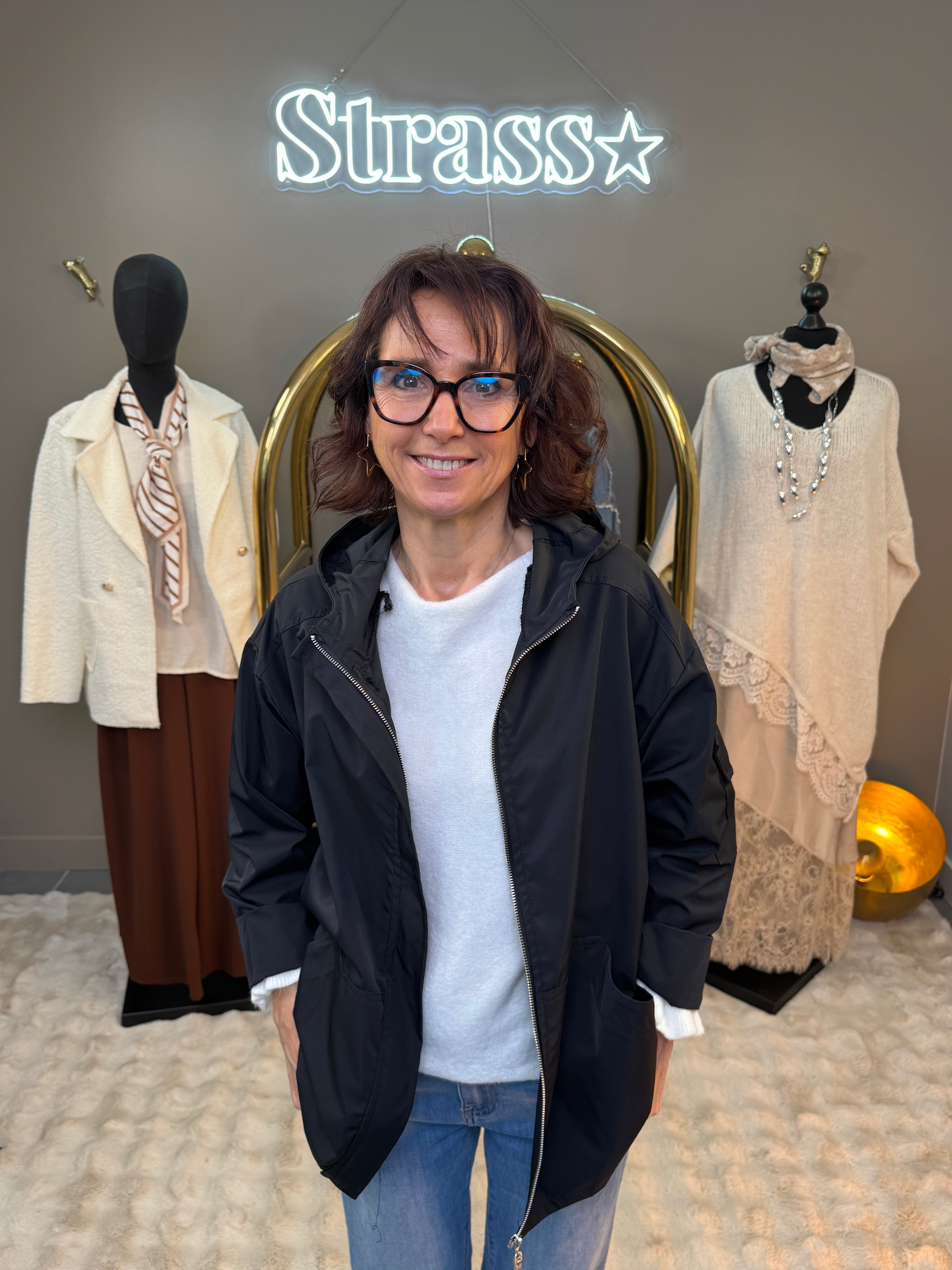 Coupe Vent Blandine Noir