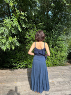 Jupe Robe Bleu Marine