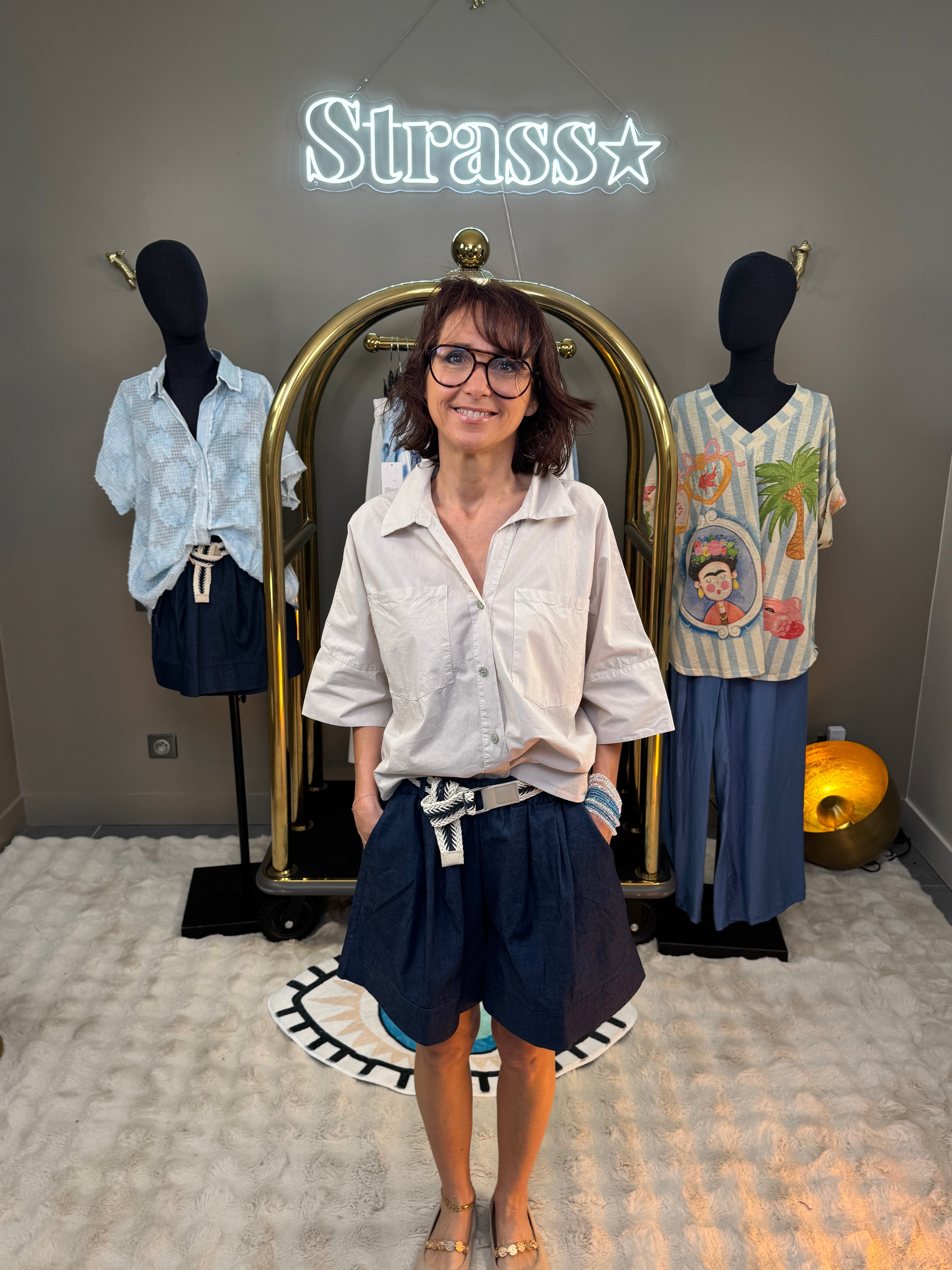 Short Jean Fluide