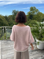 Pull Cœur Rose
