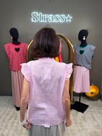 Chemisier Clothilde Rose