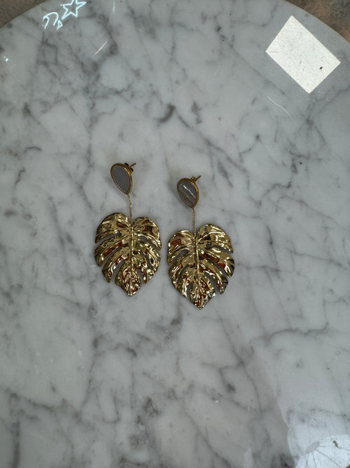 Boucle D’oreille Monstera