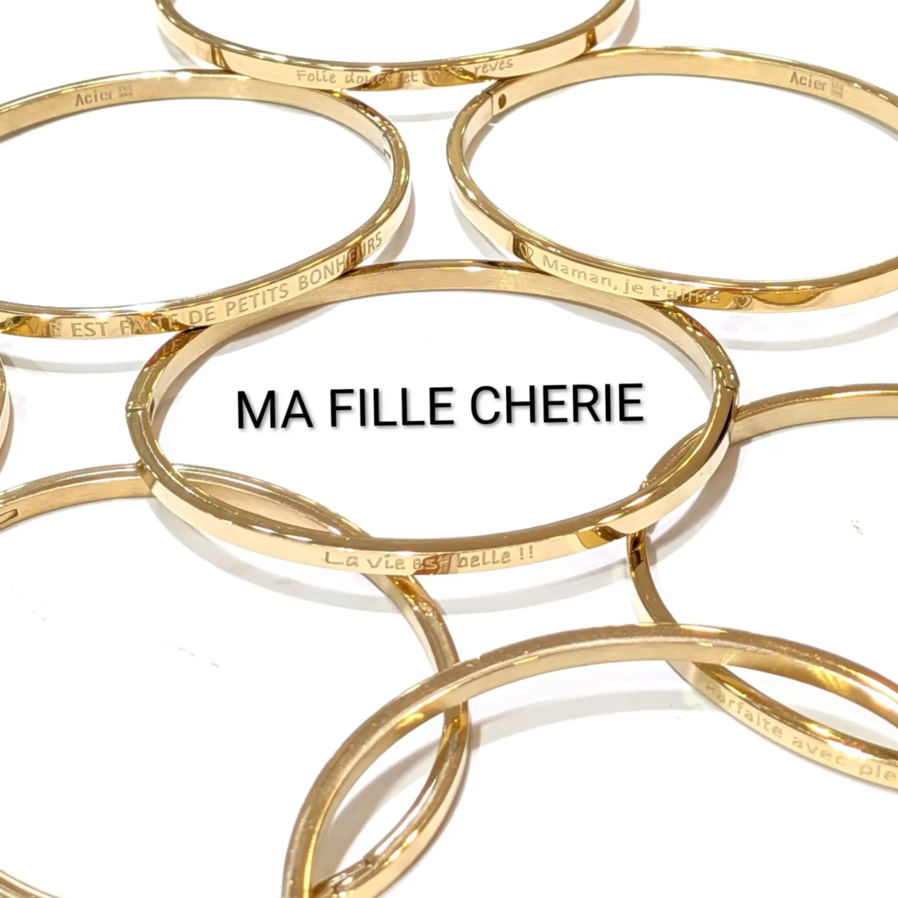 Bracelet « ma fille chérie »