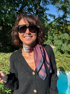 Foulard Baguerra Bordeaux