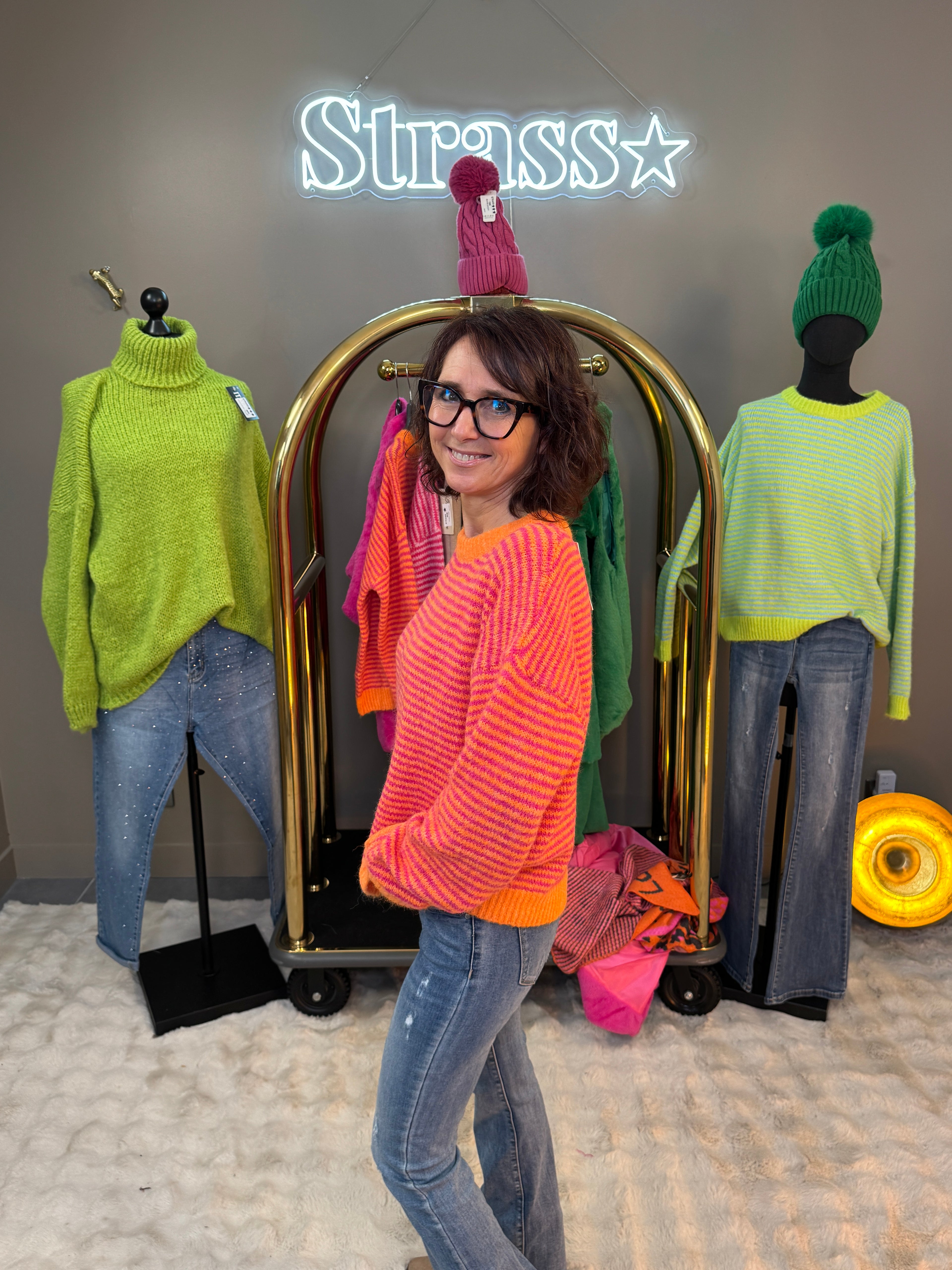 Pull Amandine Orange