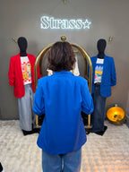 Blazer Fanta Bleu Roi