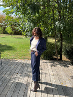 Pantalon 3/4 Alban Bleu Marine