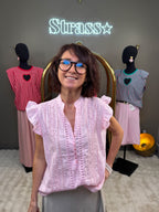 Chemisier Clothilde Rose