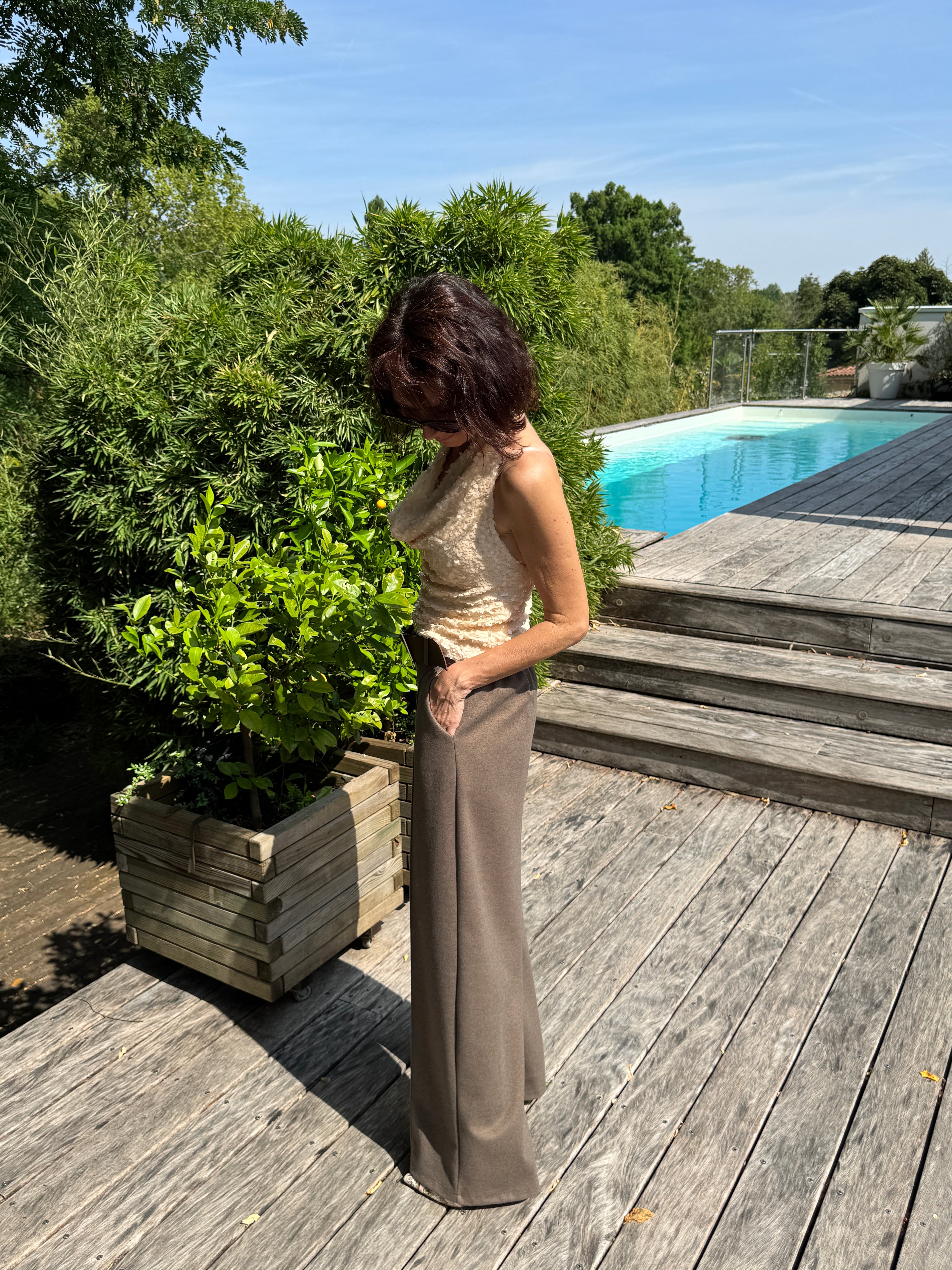 Pantalon Darling Taupe