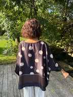 Top Satin Pois