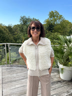 Veste Sans Manche Mouty Écrue