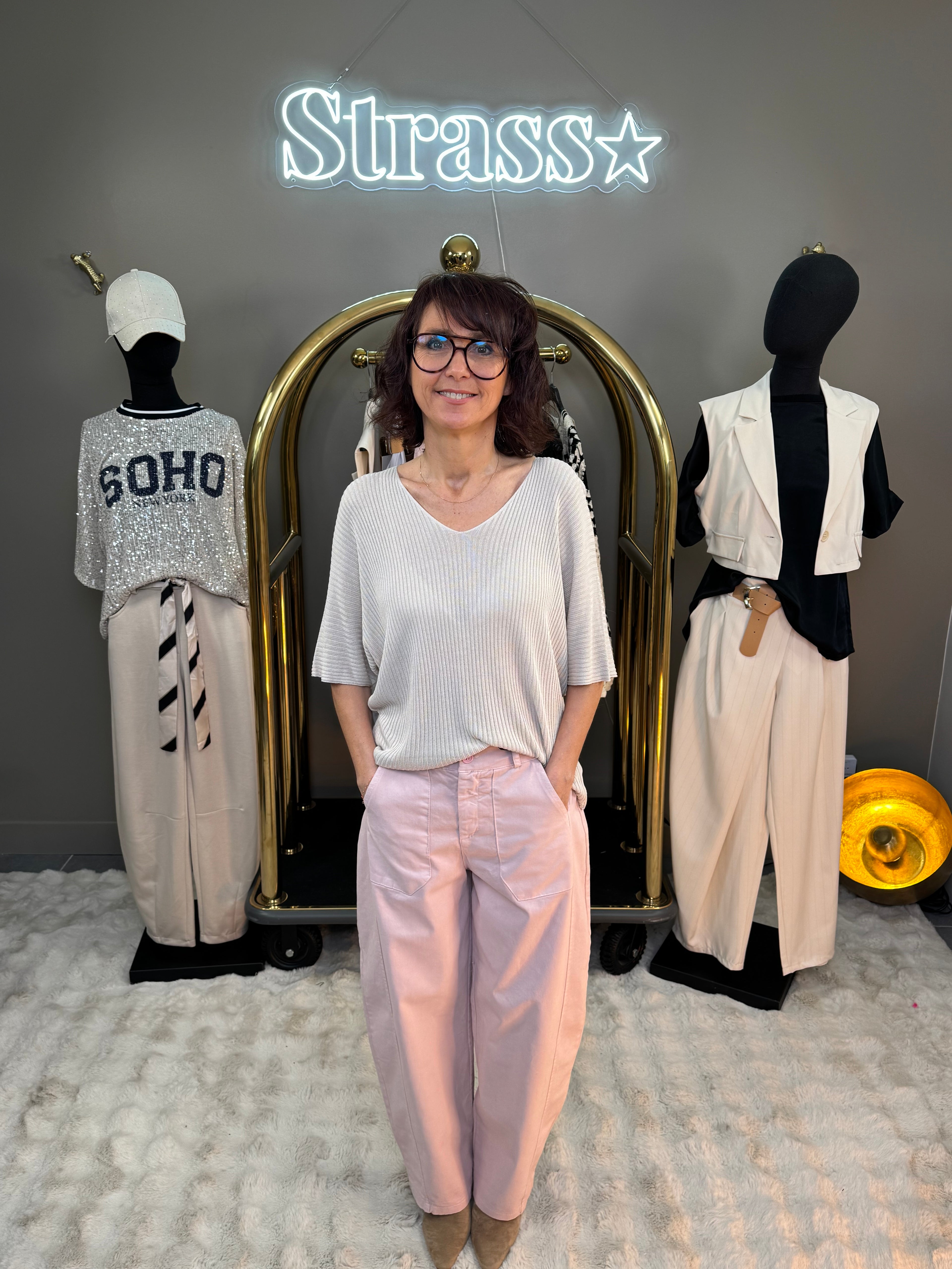 Pantalon Bulle Perfect Rose