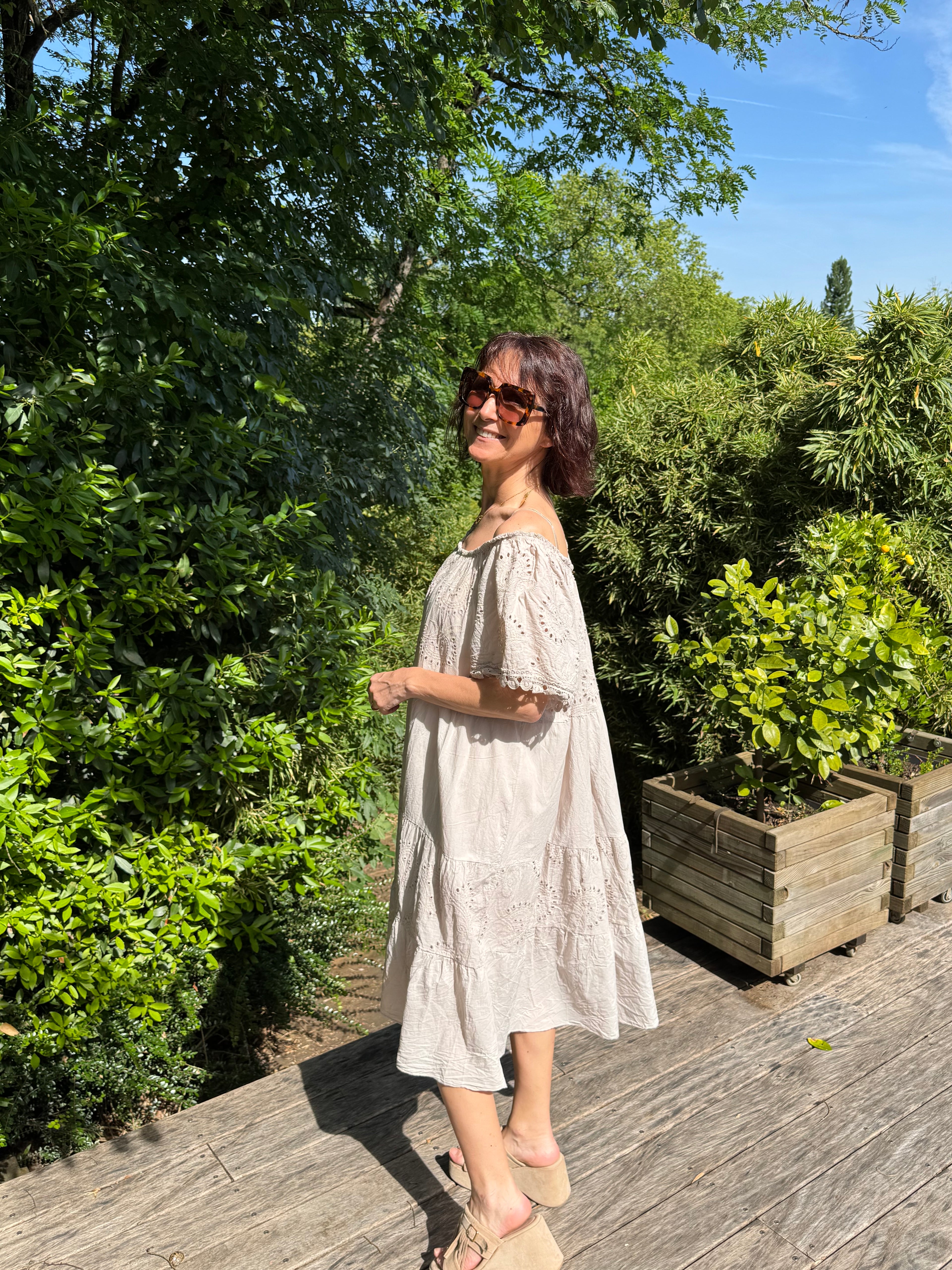 Robe Pipa Beige