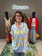 Chemise Vita Al Sol Bleue