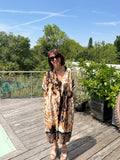 Robe Viscose Sunlight Camel