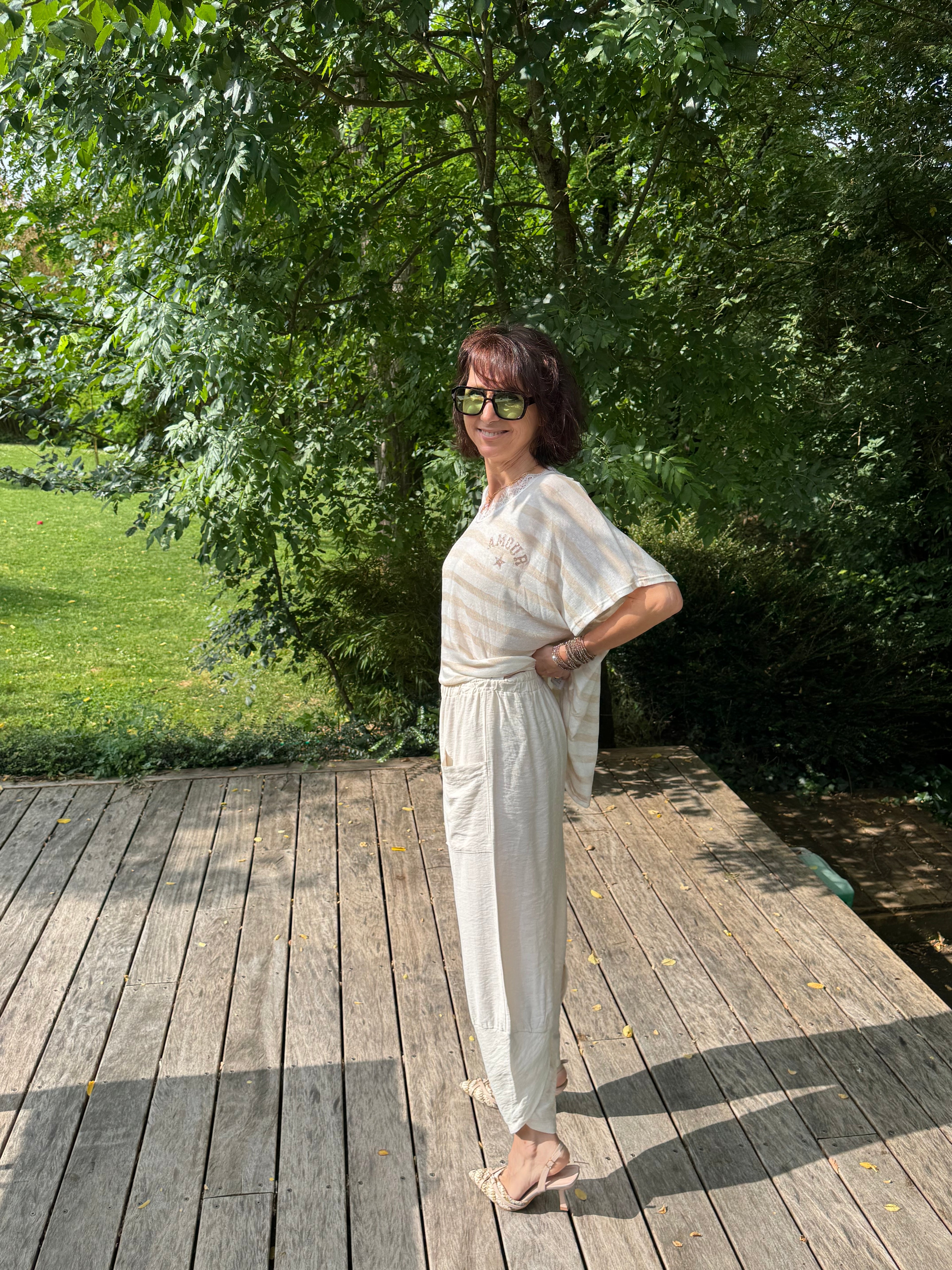 Pantalon Jason Beige