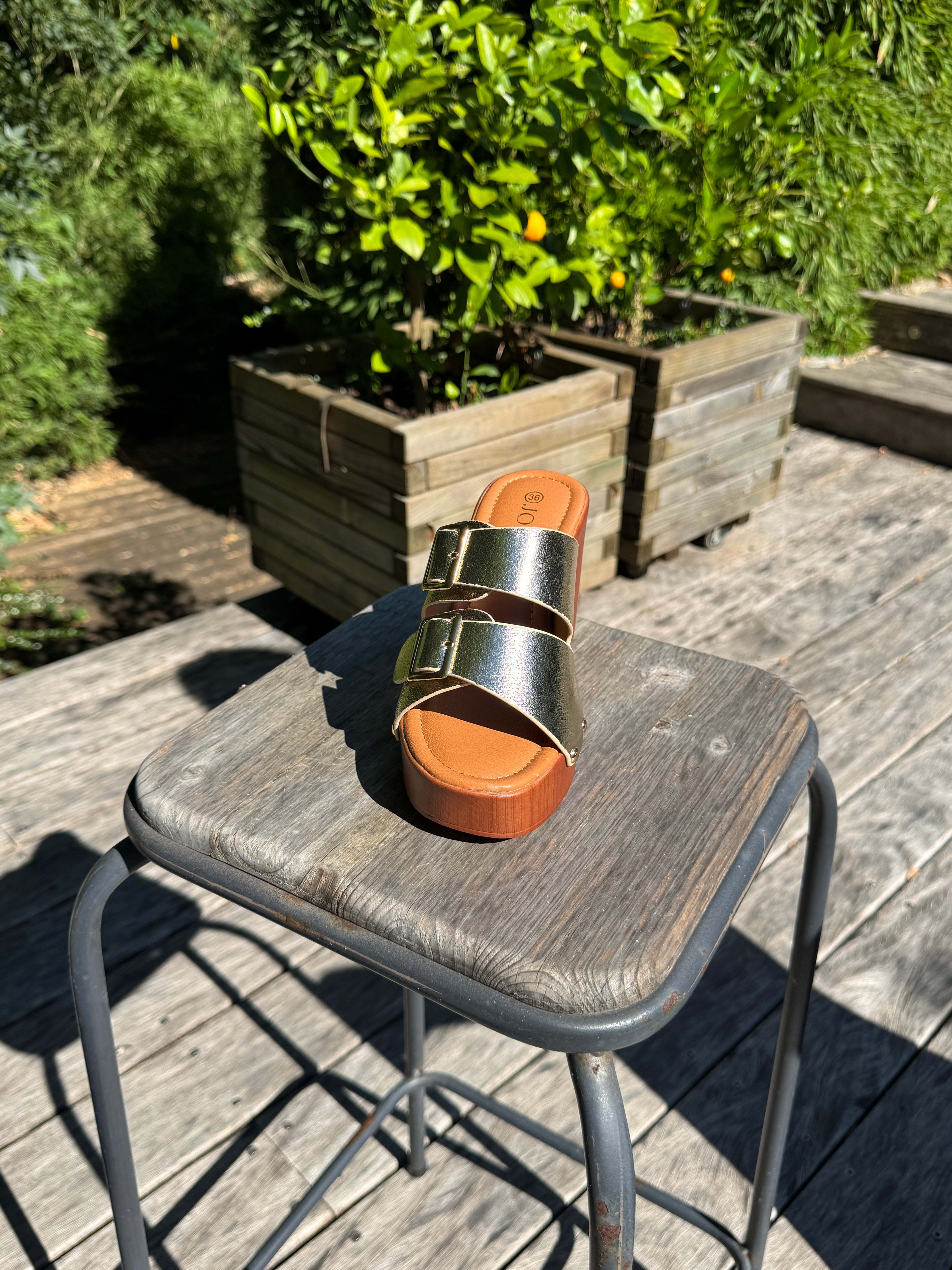Sabot doré Shine