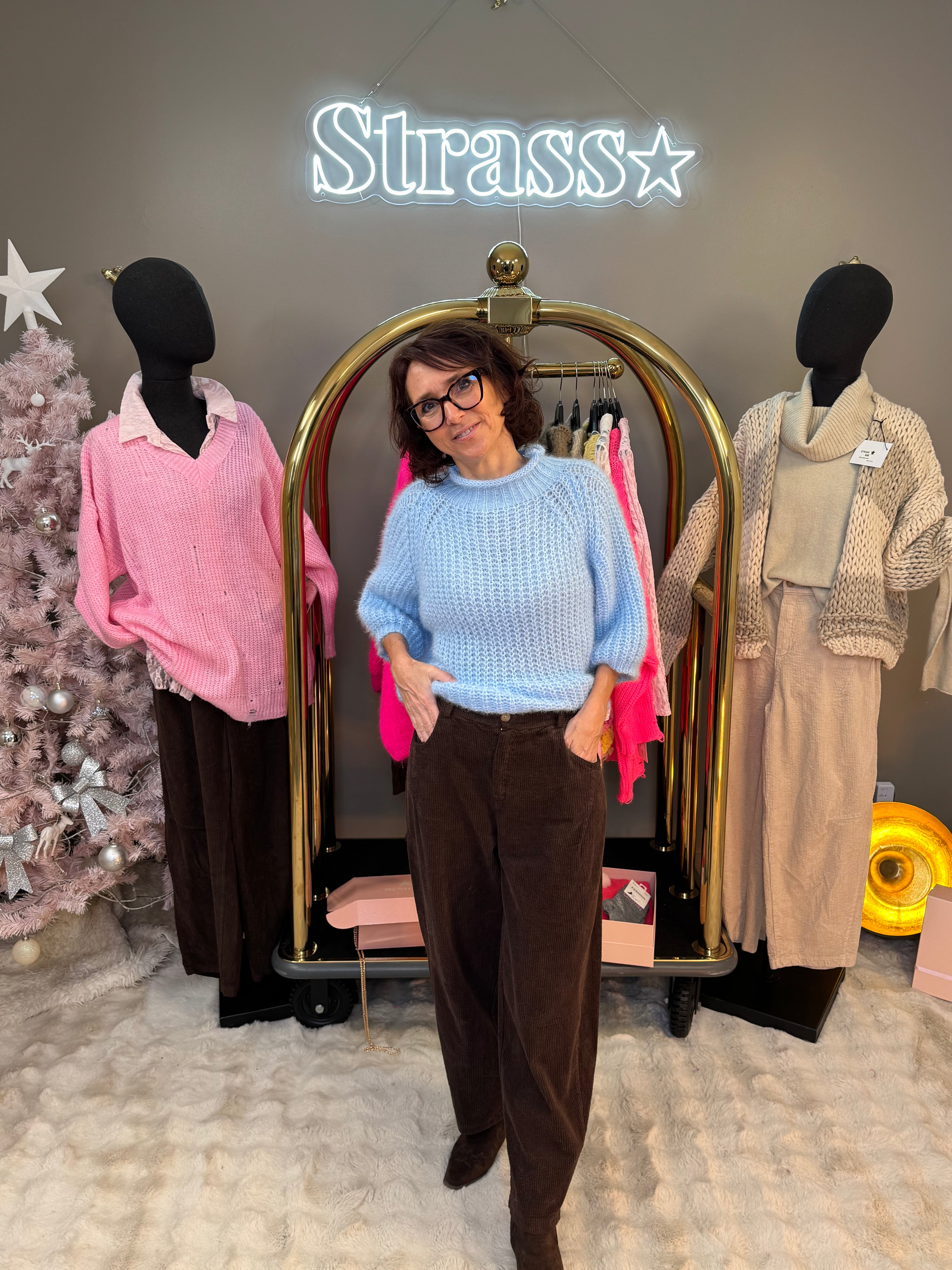 Pantalon Velours Snow Choco