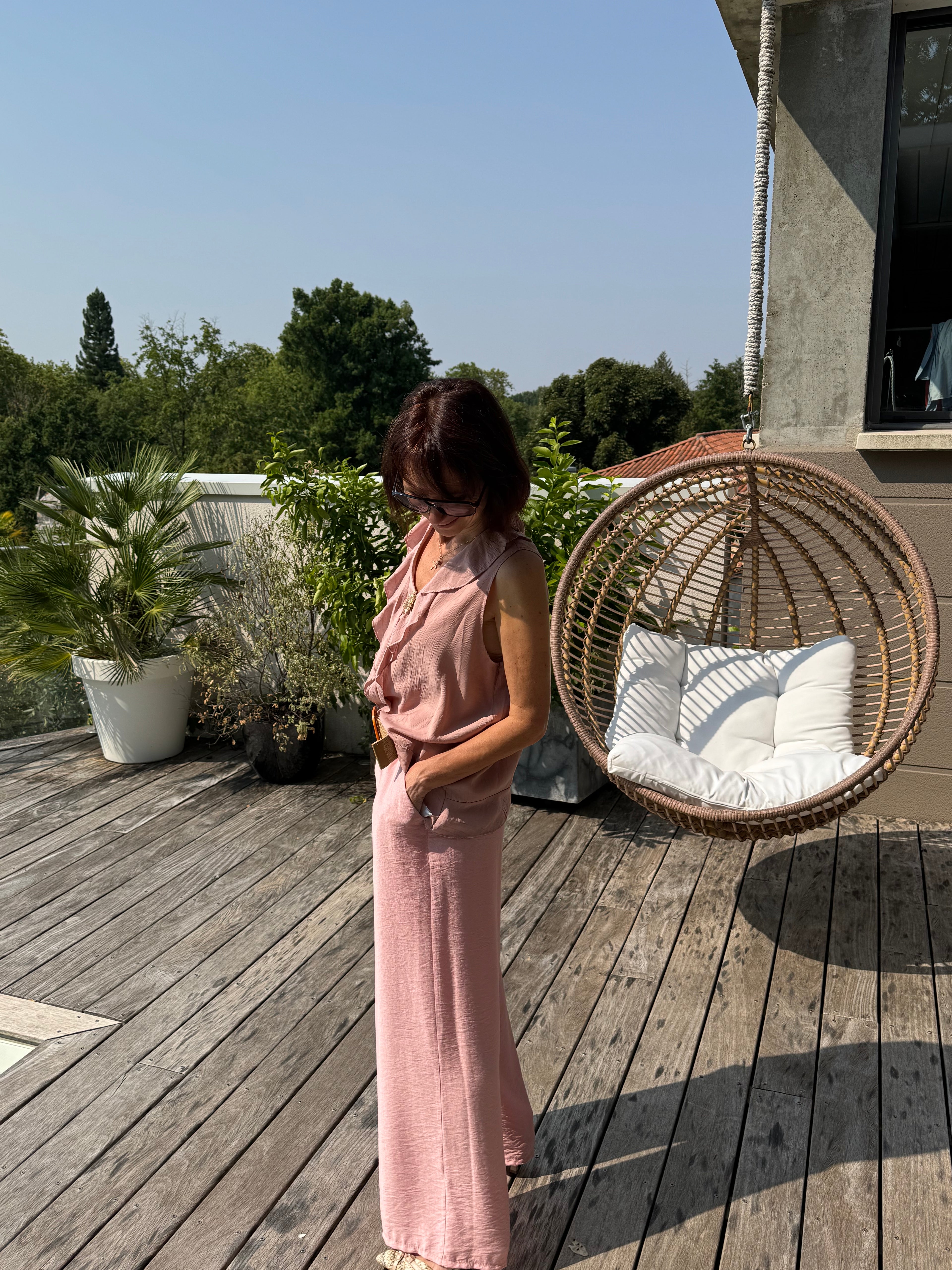Pantalon Vico Rose