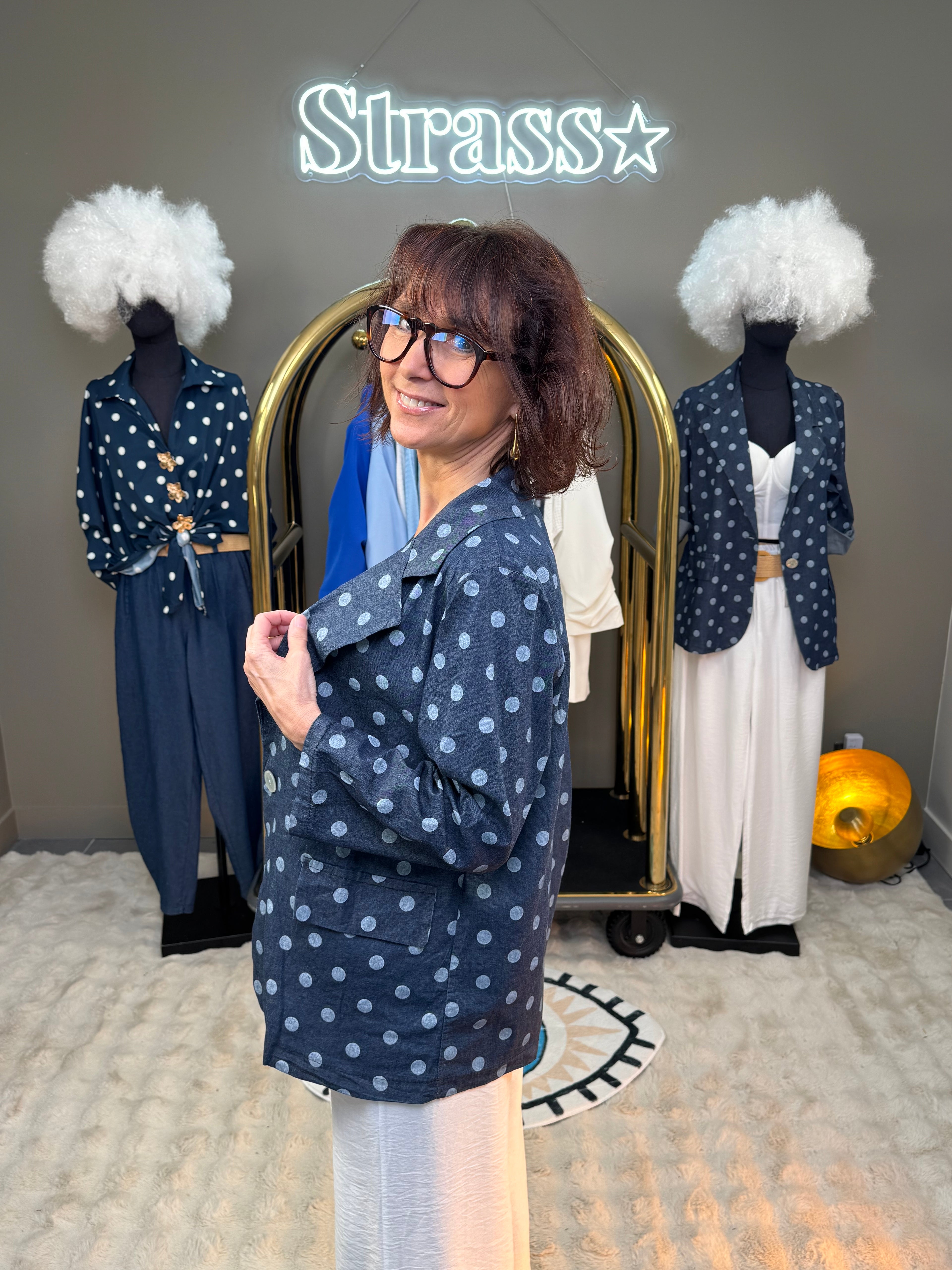 Veste Jean Pois