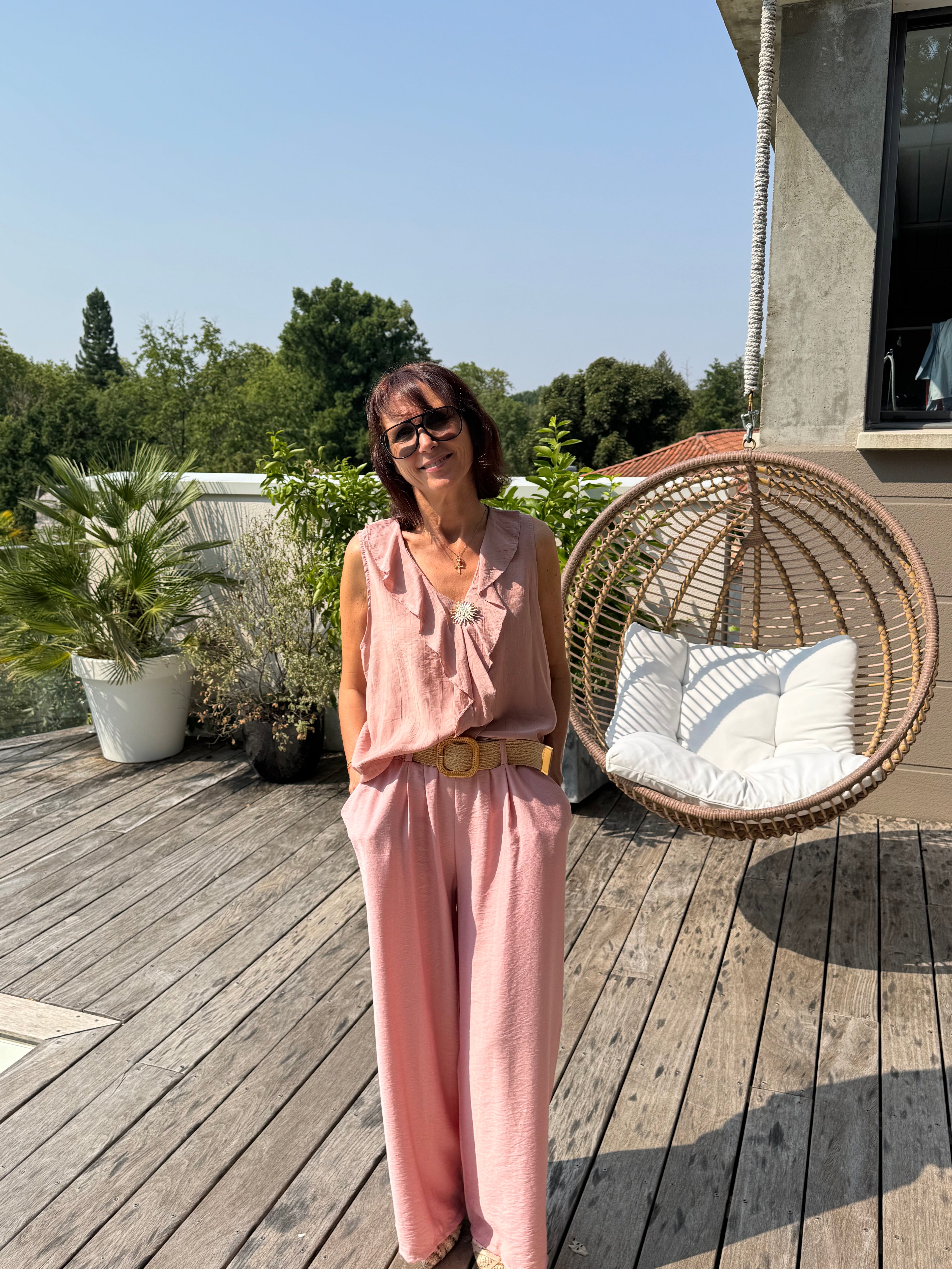 Pantalon Vico Rose