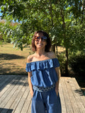 Top Épaules Nues Jean