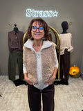 Veste Sans Manche Mouty Camel Clair