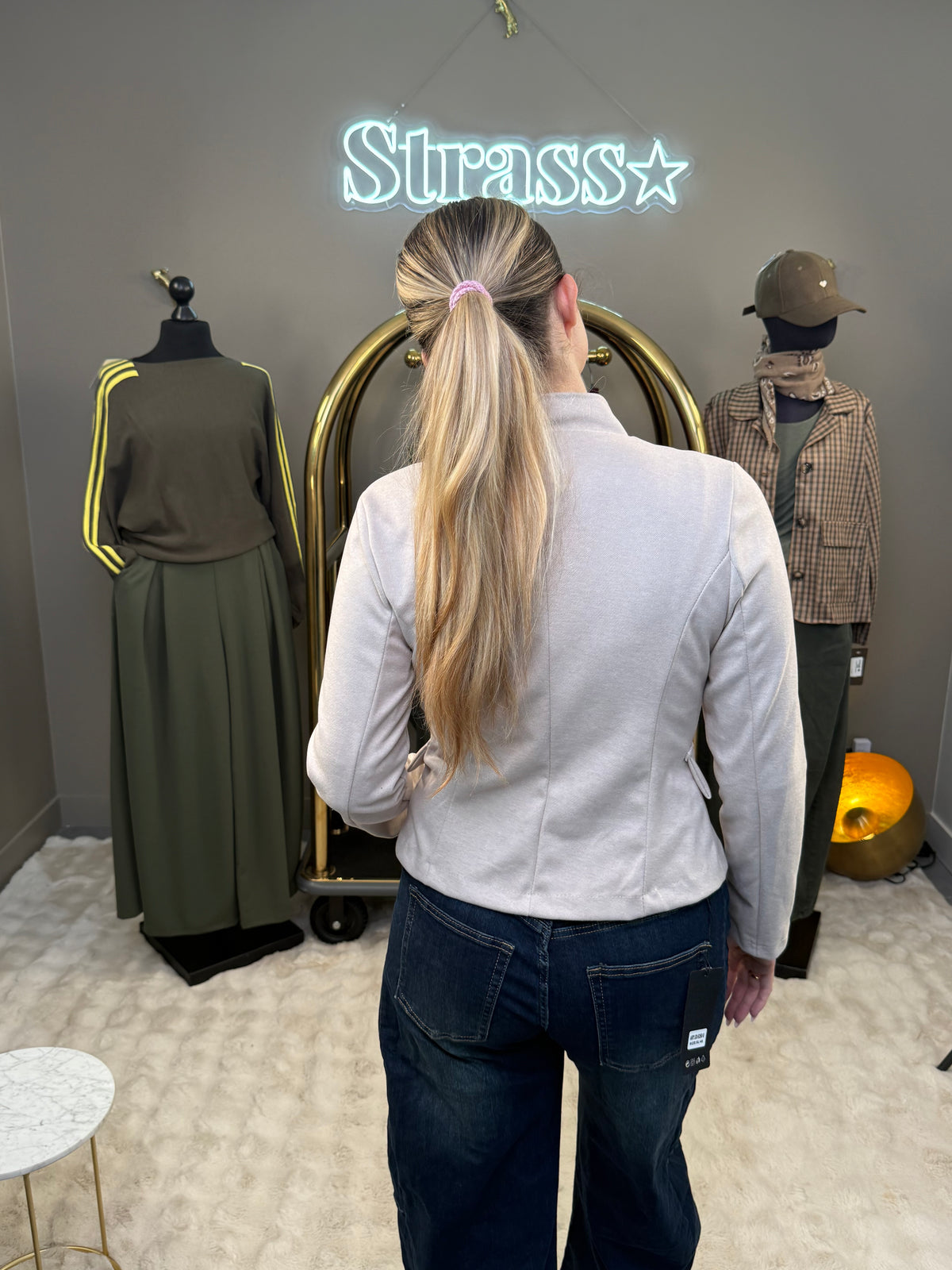 Veste sergent beige