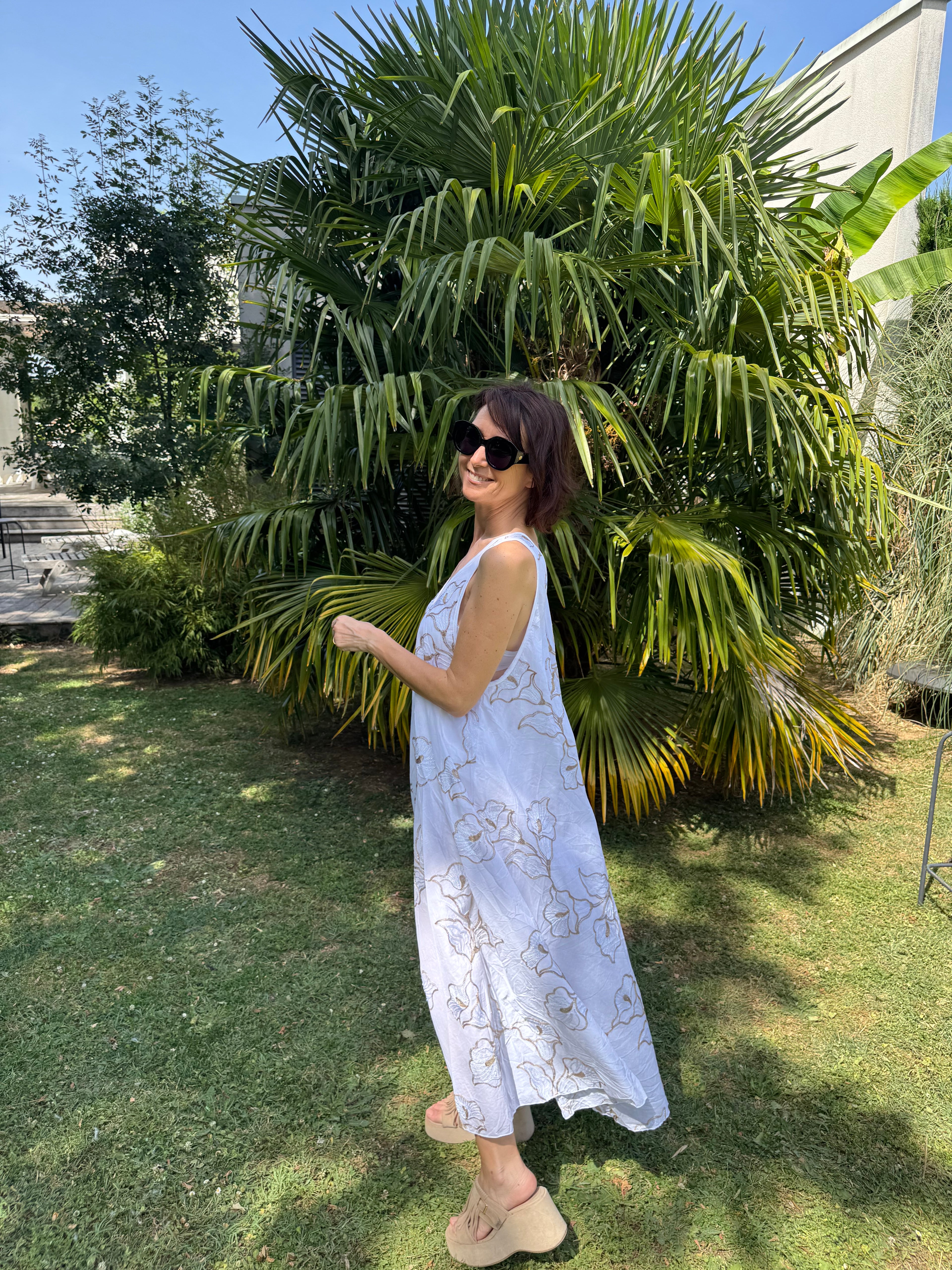 Robe Grenadine Blanche