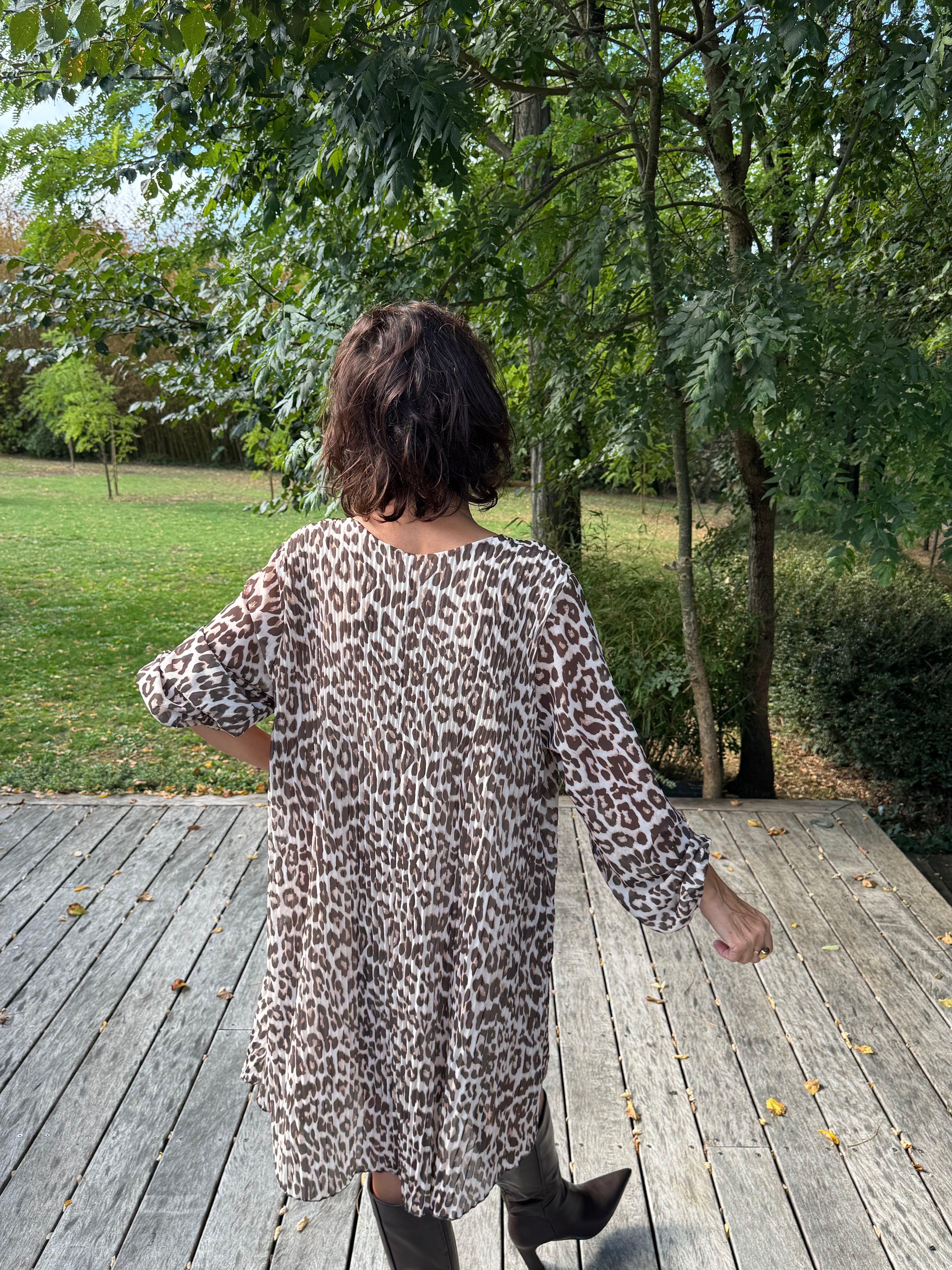 Robe Plissée Léo