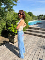 Jean Star Rose Pale