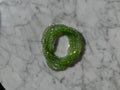Bracelet - Collier cristal vert