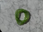 Bracelet - Collier cristal vert