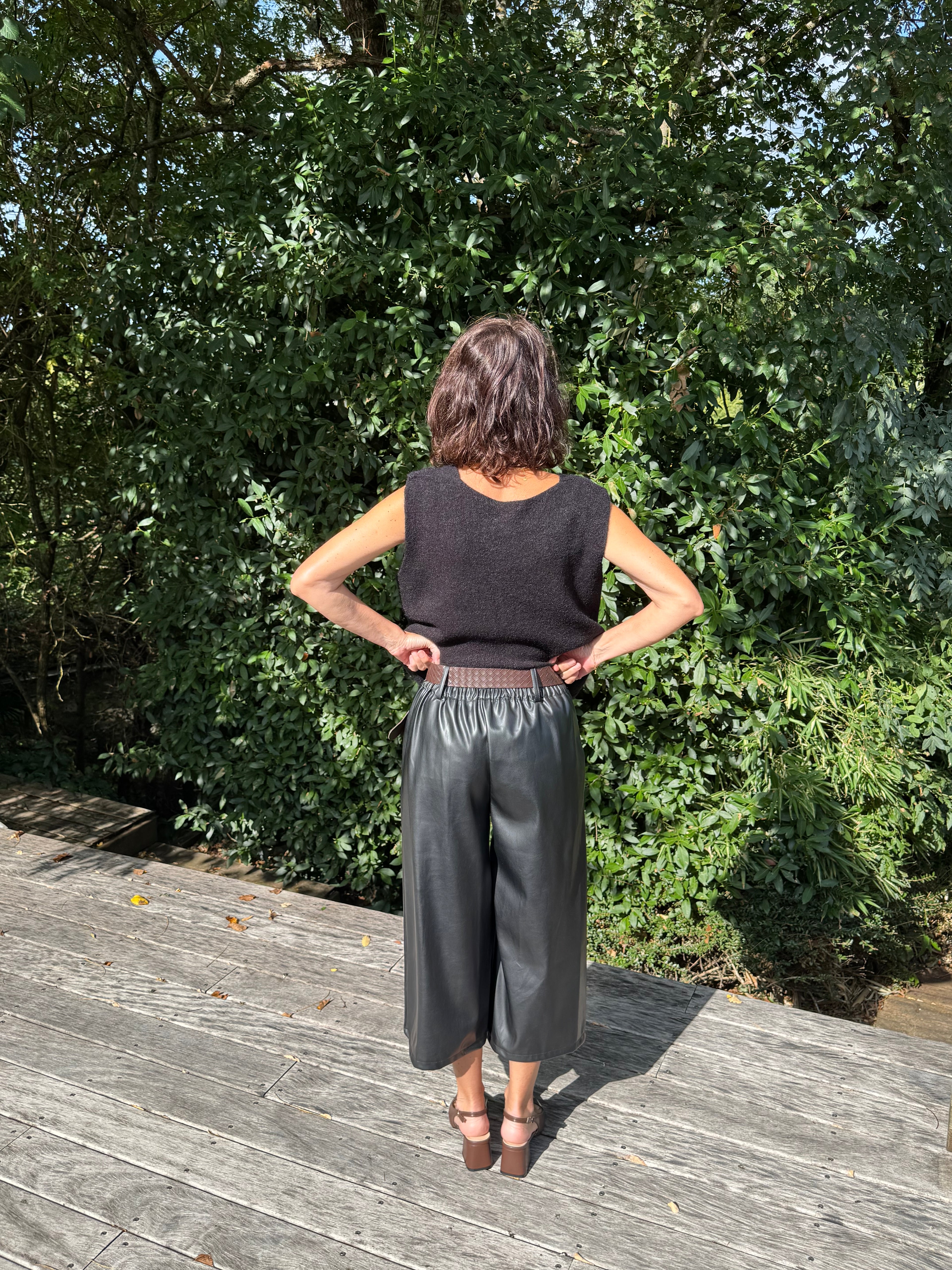 Pantalon 3/4 Cyril Noir