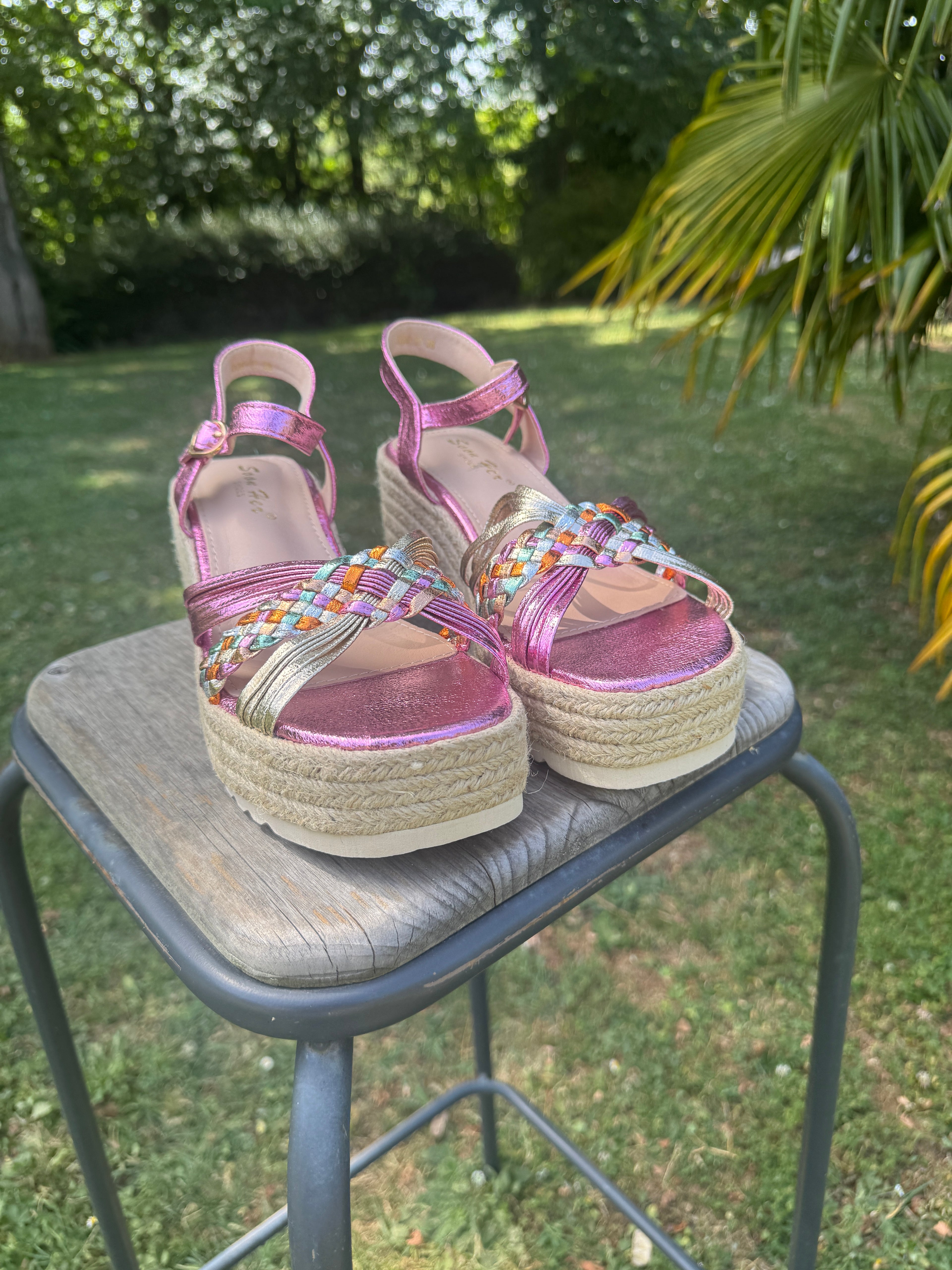 Chaussures Compensées Irma Rose