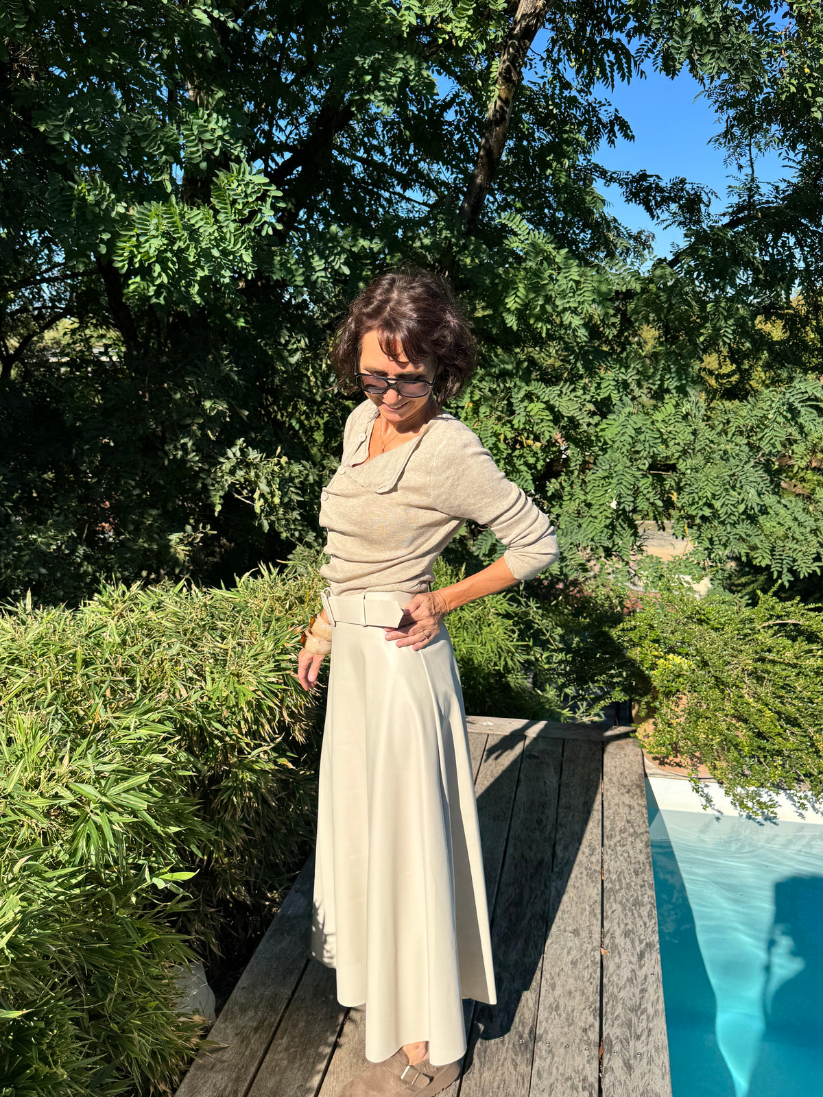 Jupe Cyrielle Beige