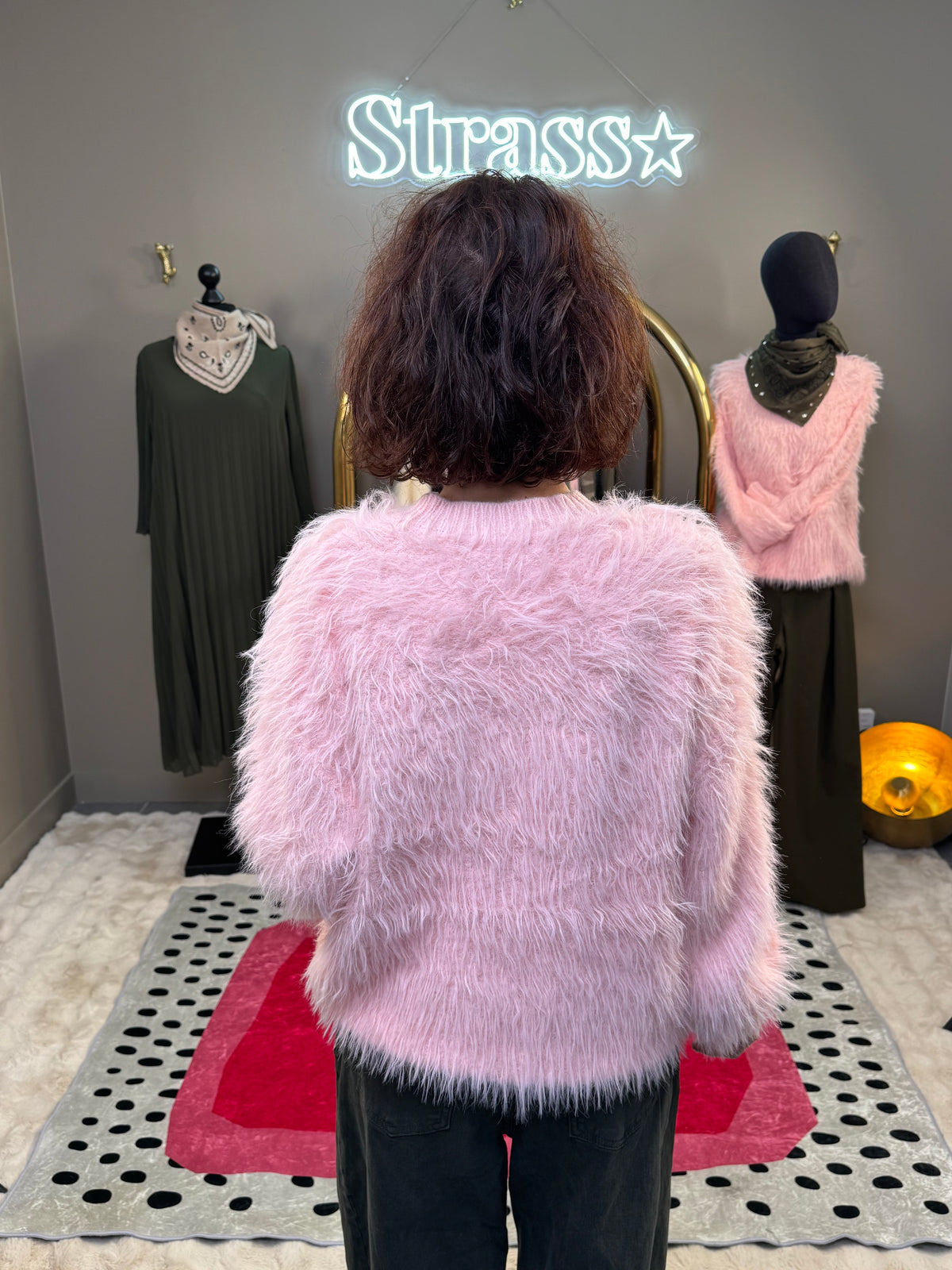 Pull polux 2 rose