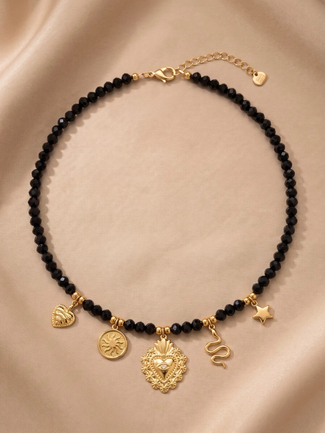 Collier Pampilles Noir