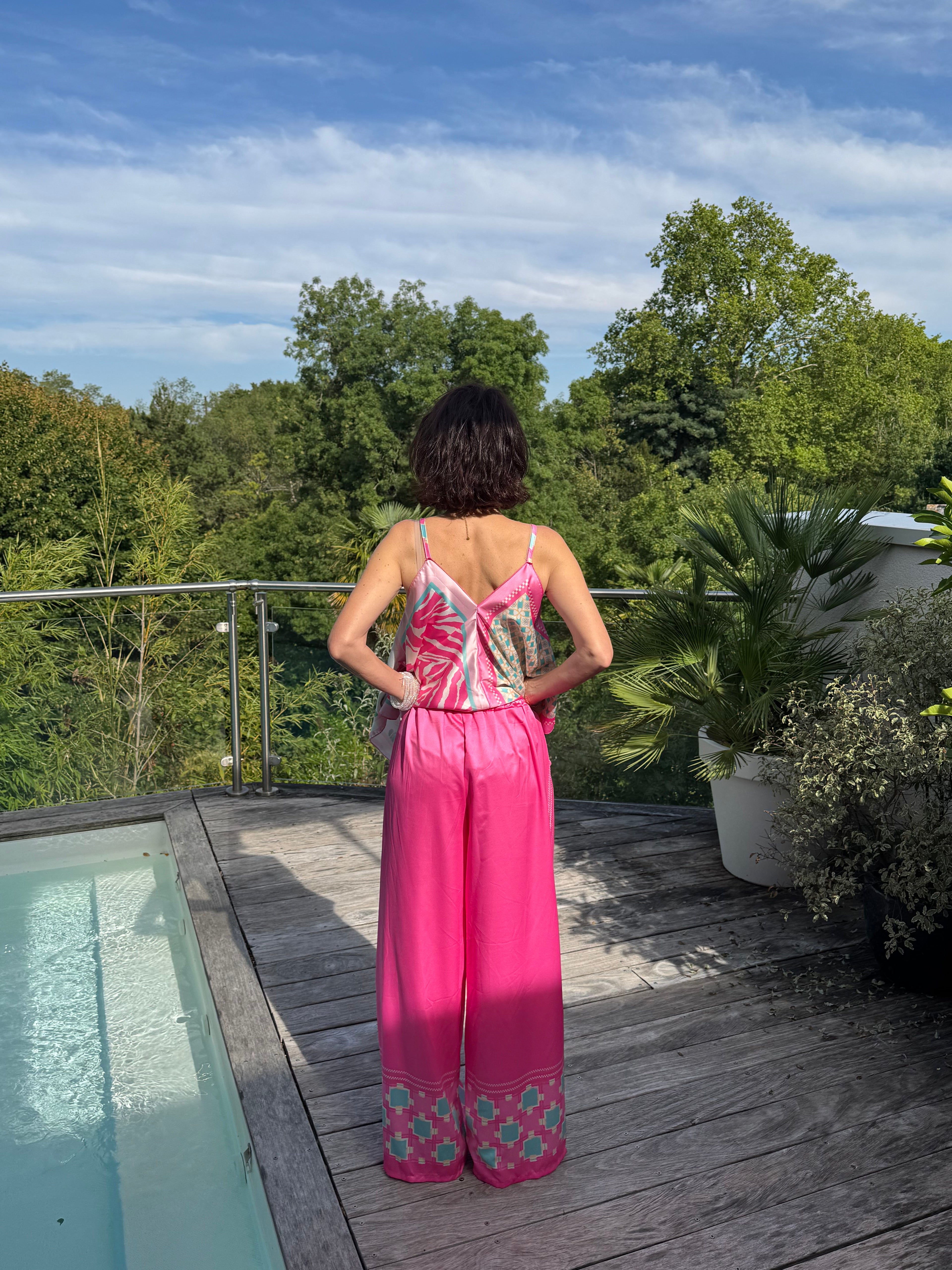 Ensemble Cadaques Fuschia
