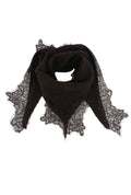 Écharpe dentelle triangle Choco